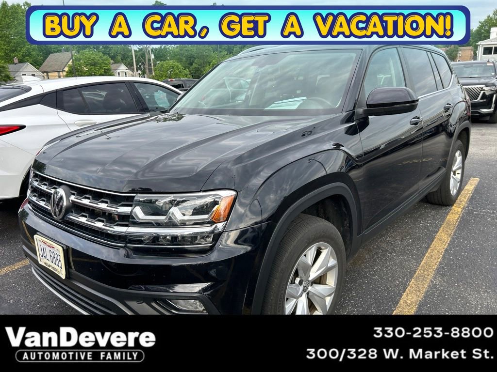 Used 2019 Volkswagen Atlas SE w/ Towing Package AWD/4WD image 1