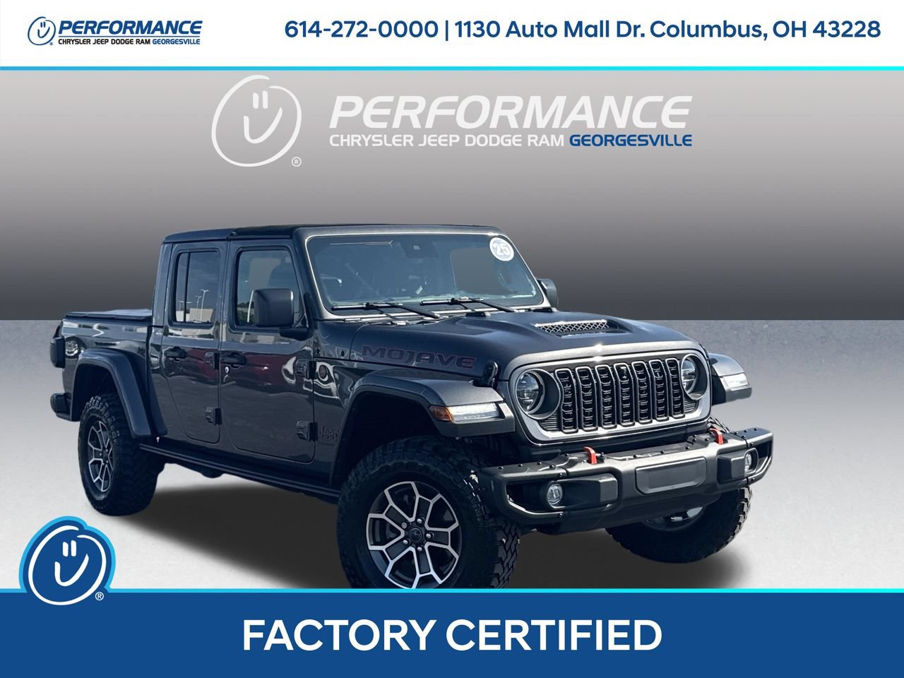 Certified 2025 Jeep Gladiator Mojave