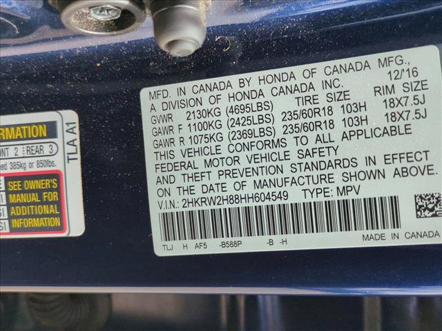 Used 2017 Honda CR-V EX-L image 15