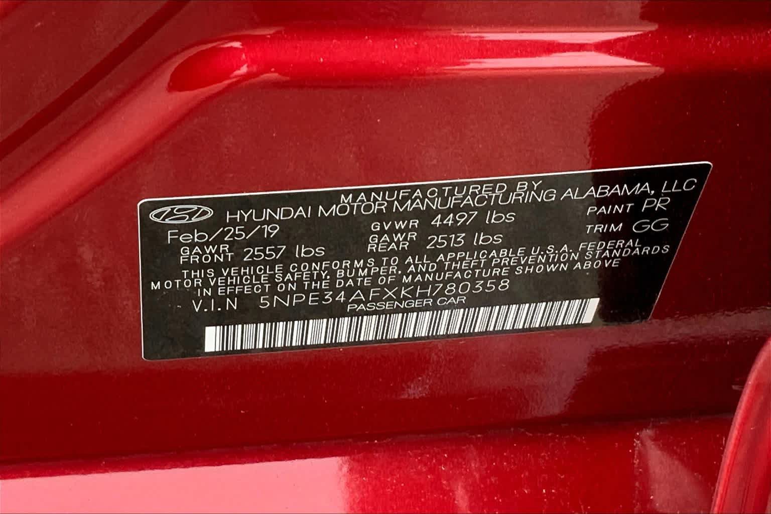 Used 2019 Hyundai Sonata SEL FWD image 29