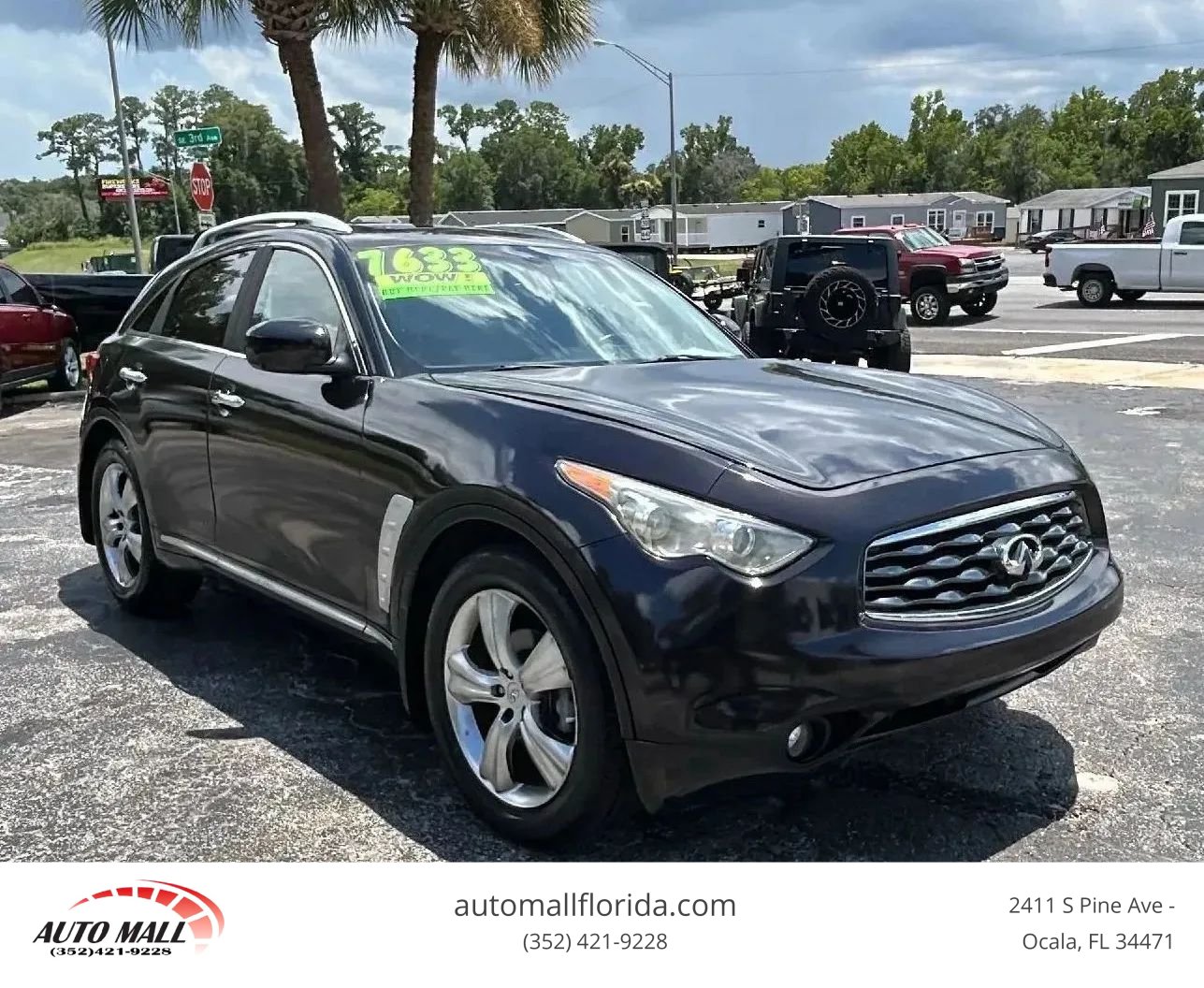 Used 2009 INFINITI FX35 2WD w/ Technology Pkg