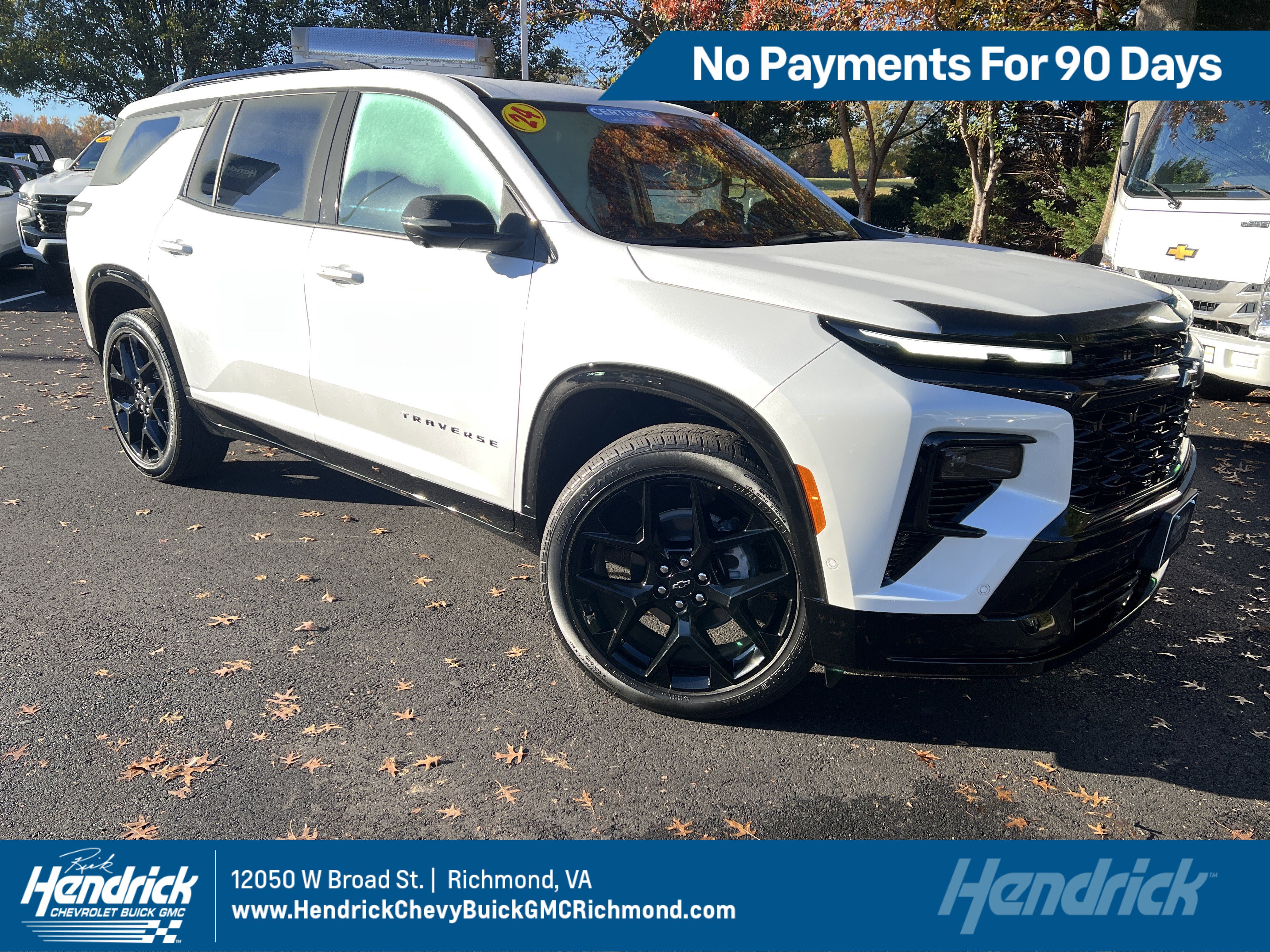 Certified 2024 Chevrolet Traverse RS