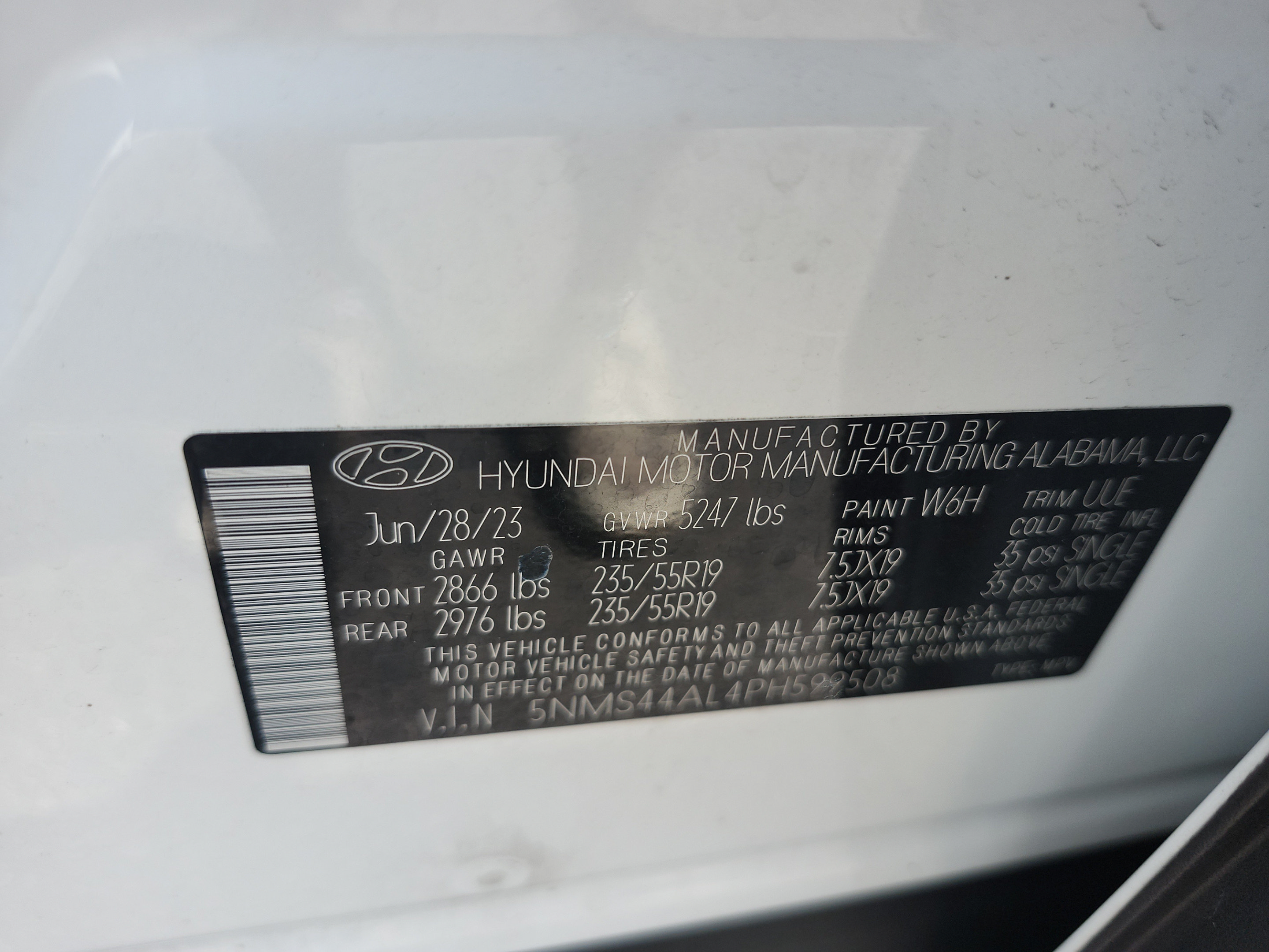 Certified 2023 Hyundai Santa Fe Limited FWD image 21
