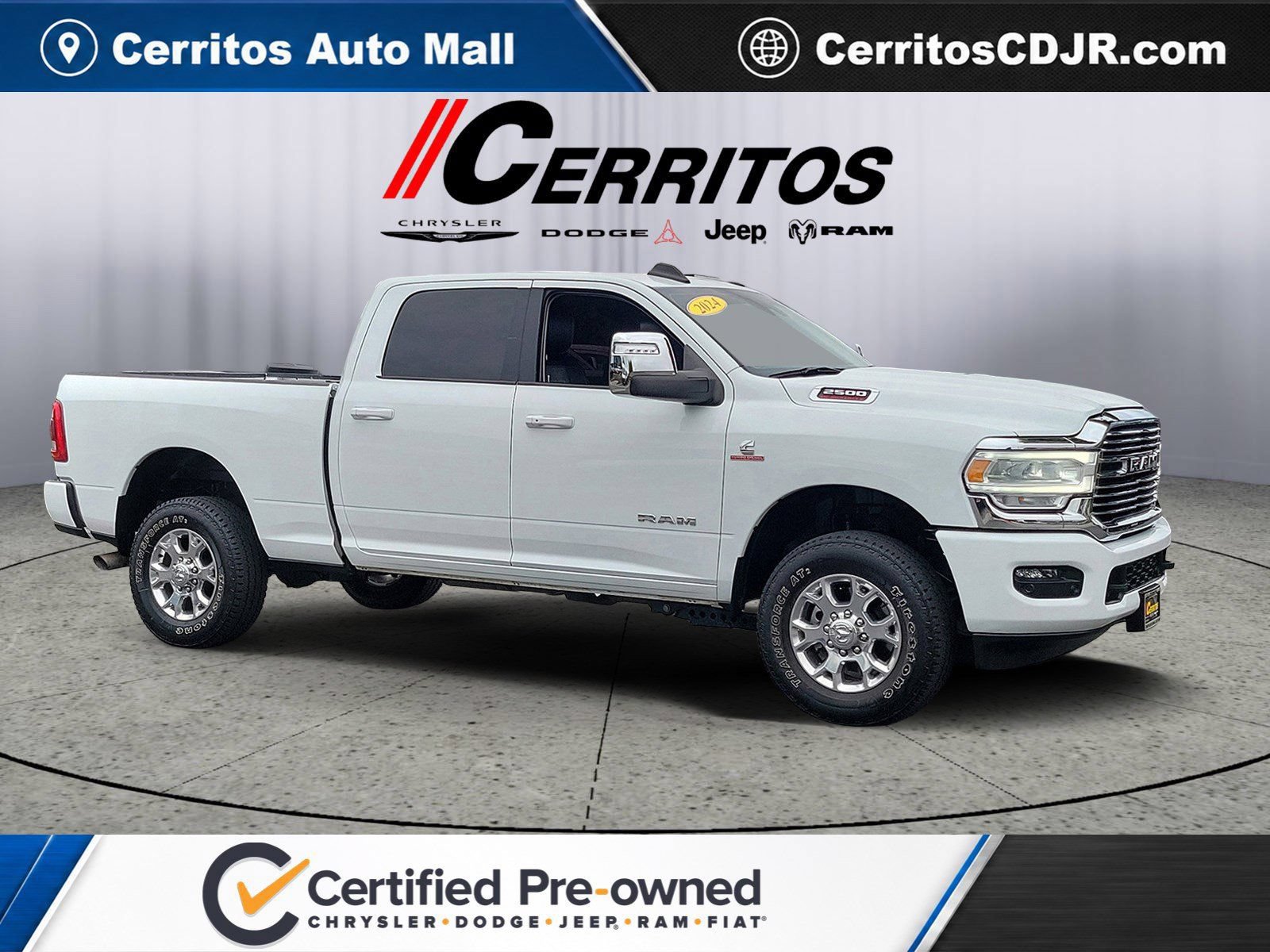 Certified 2024 RAM 2500 Laramie w/ Safety Group