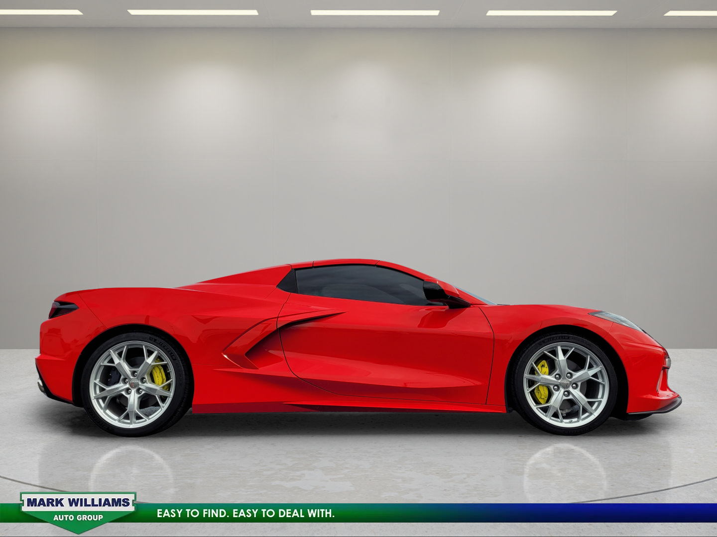 Used 2023 Chevrolet Corvette Stingray Preferred Conv w/ Chrome Exterior Badge Package RWD image 2