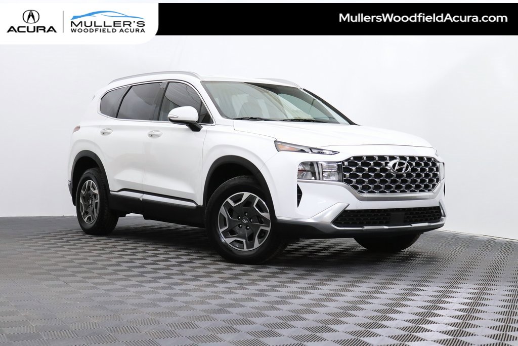 Used 2022 Hyundai Santa Fe Blue