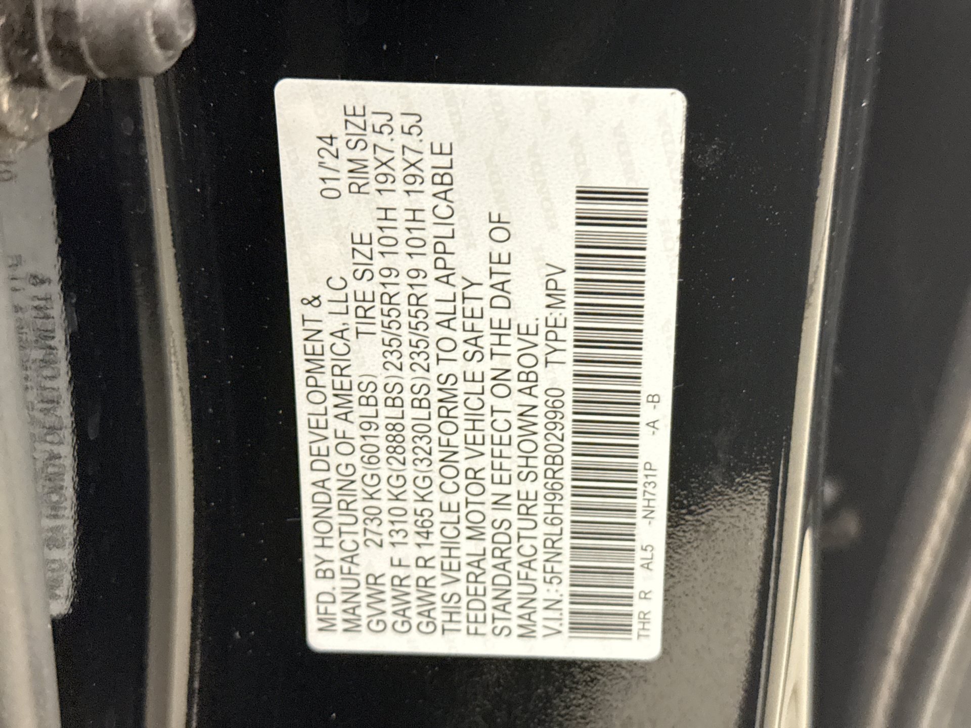 Used 2024 Honda Odyssey Elite image 27