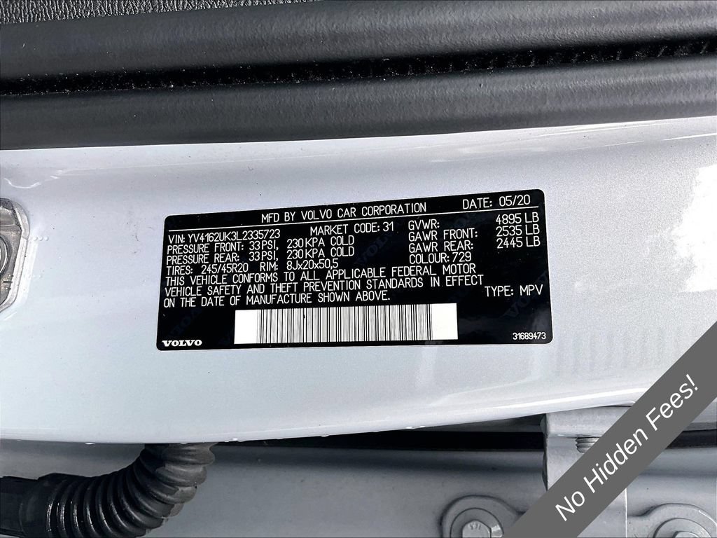 Used 2020 Volvo XC40 T5 Momentum w/ Premium Package AWD/4WD image 23