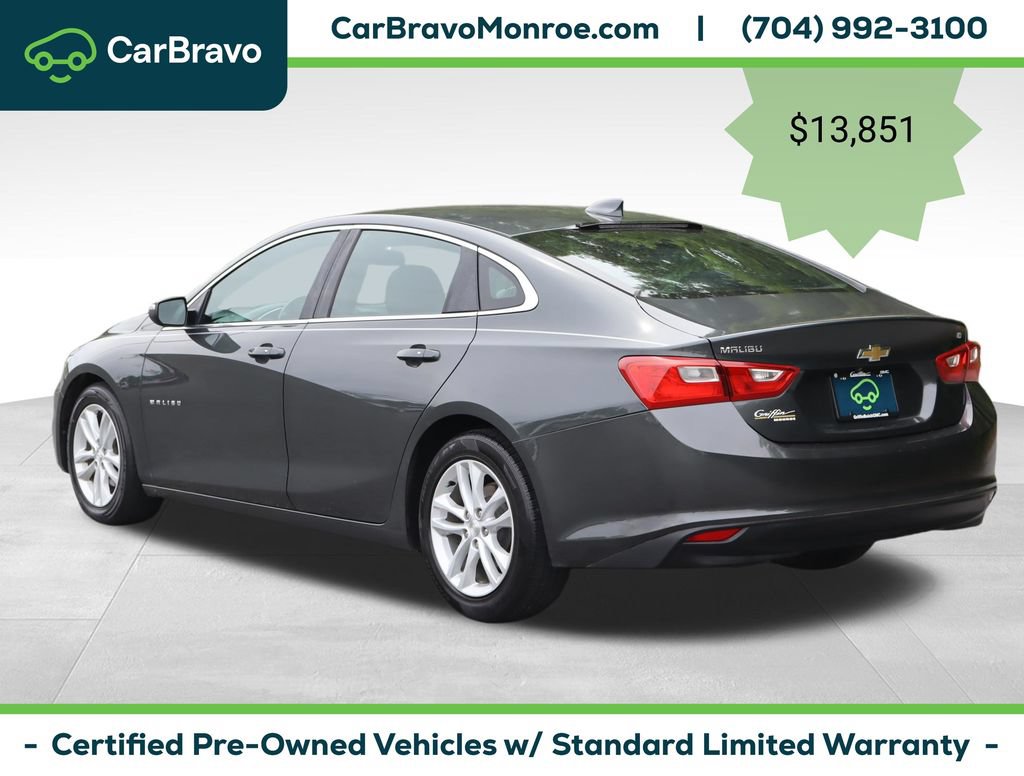 Certified 2017 Chevrolet Malibu LT FWD image 4