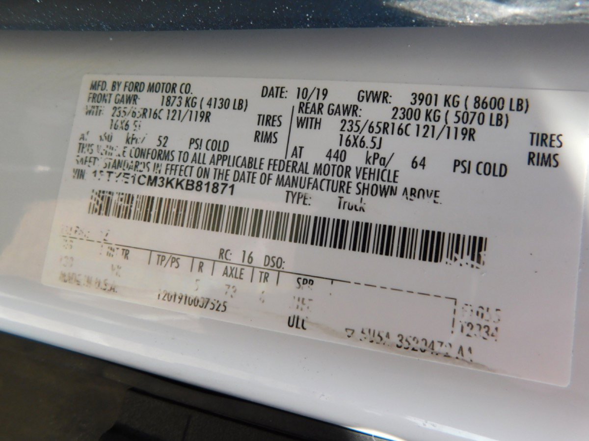 Used 2019 Ford Transit 150 130 Medium Roof RWD image 8