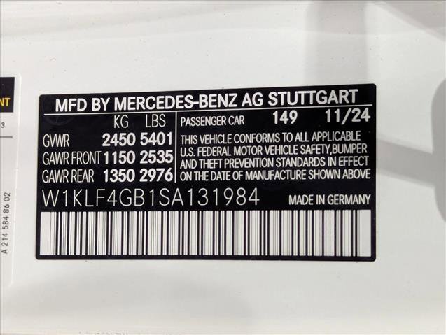 New 2025 Mercedes-Benz E 350 Sedan image 17