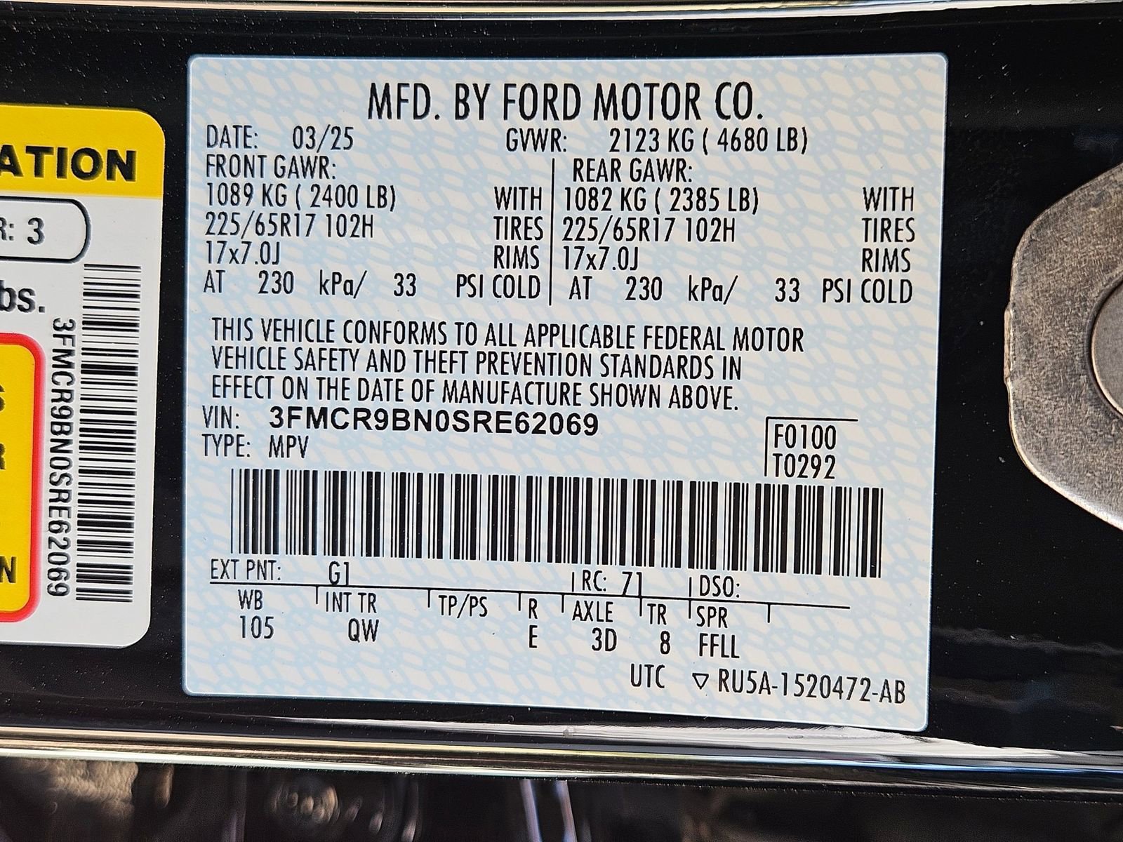 New 2025 Ford Bronco Sport Big Bend image 22