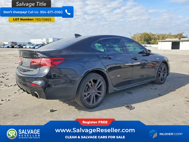 Used 2018 Acura TLX V6 w/ Technology & A-SPEC Pkg FWD image 4