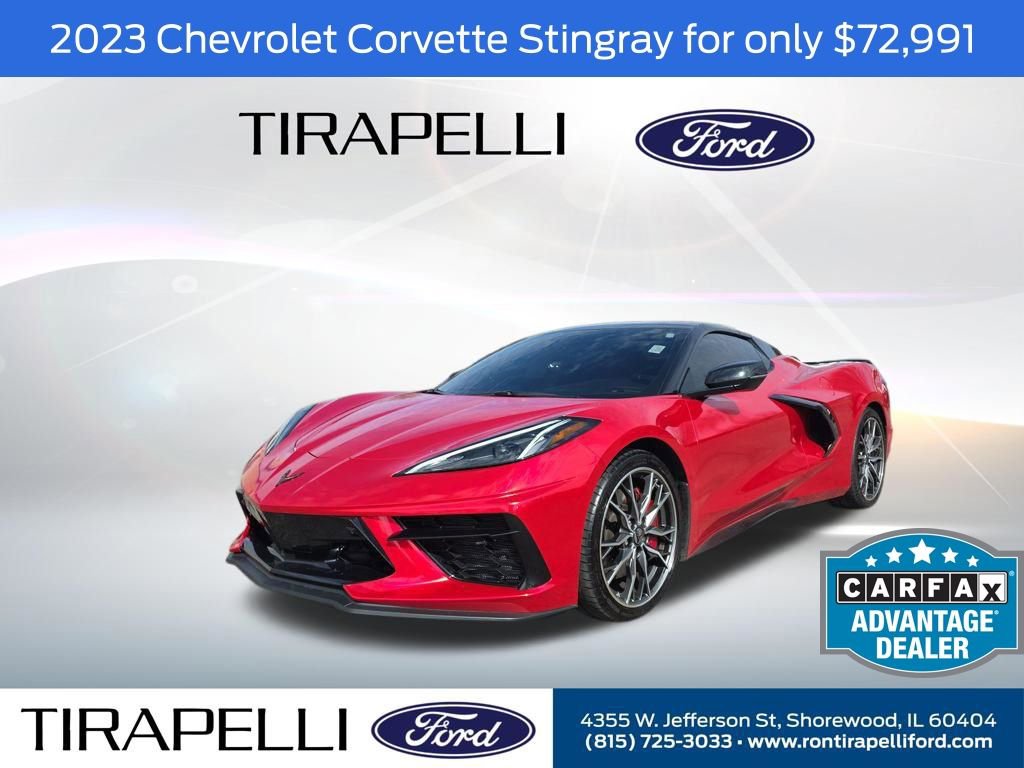 Used 2023 Chevrolet Corvette Stingray Preferred Conv w/ Z51 Performance Package image 1