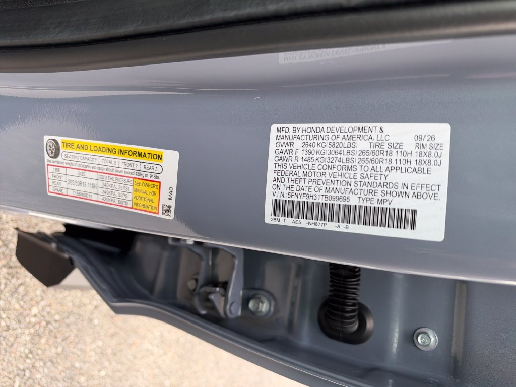 New 2026 Honda Passport RTL image 27