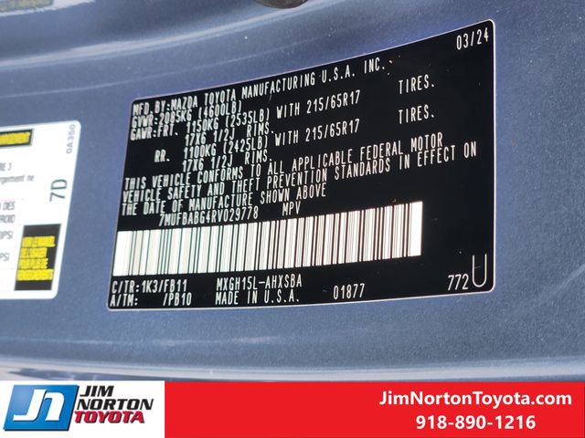 Used 2024 Toyota Corolla Cross AWD Hybrid image 33