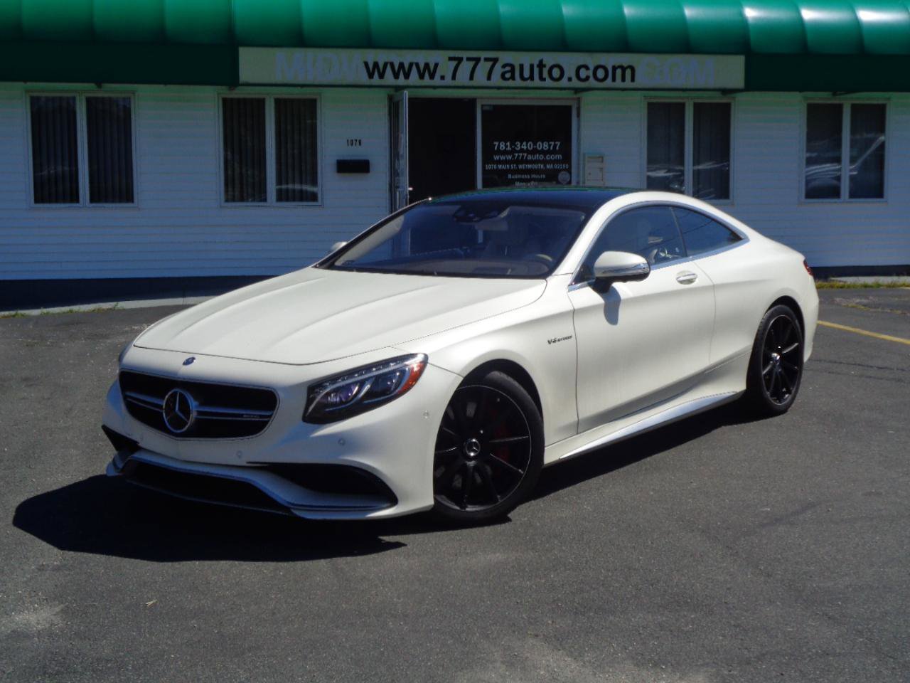 Used 2016 Mercedes-Benz S 63 AMG 4MATIC Coupe w/ Driver Assistance Package