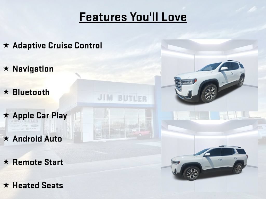 Used 2021 GMC Acadia SLT w/ Technology Package AWD/4WD image 9
