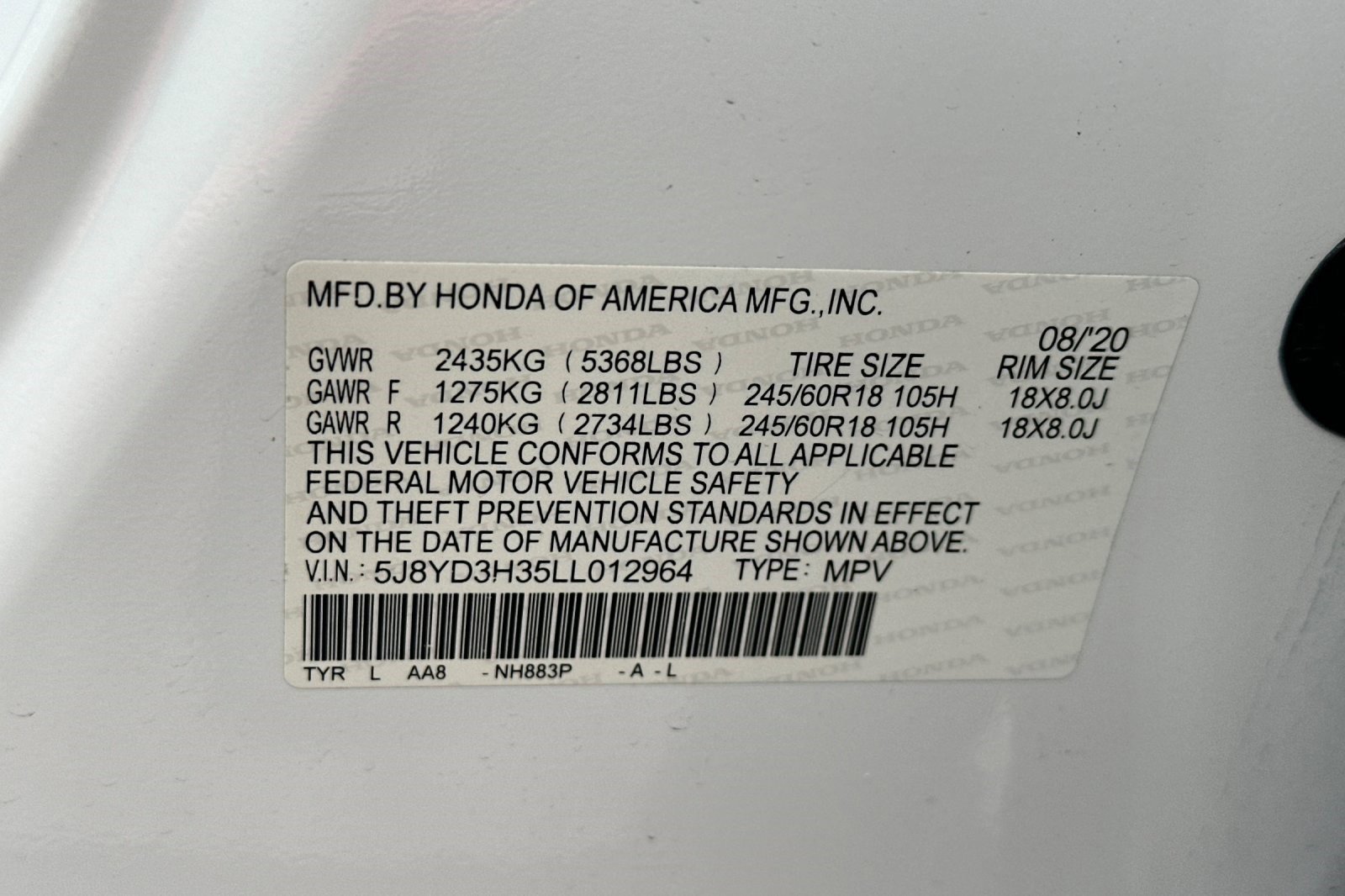 Used 2020 Acura MDX FWD image 41