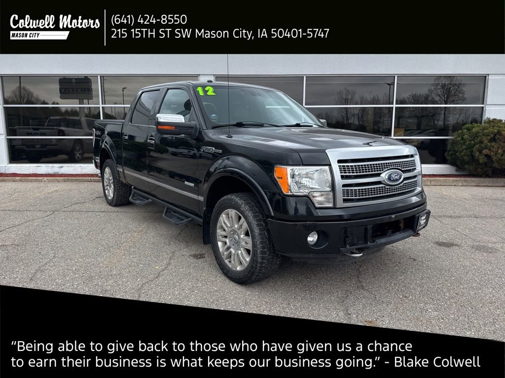 Used 2012 Ford F150 Platinum AWD/4WD image 1