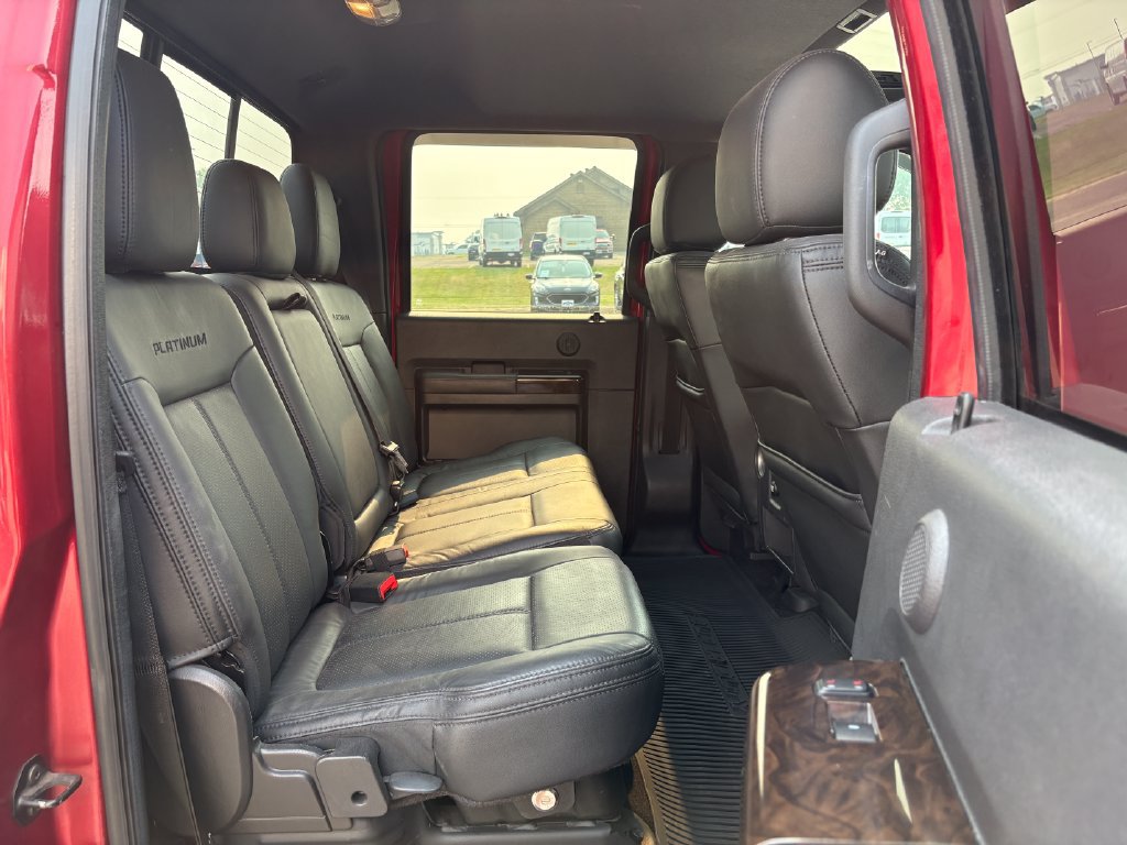 Used 2015 Ford F350 Platinum w/ Snow Plow Prep Package AWD/4WD image 14