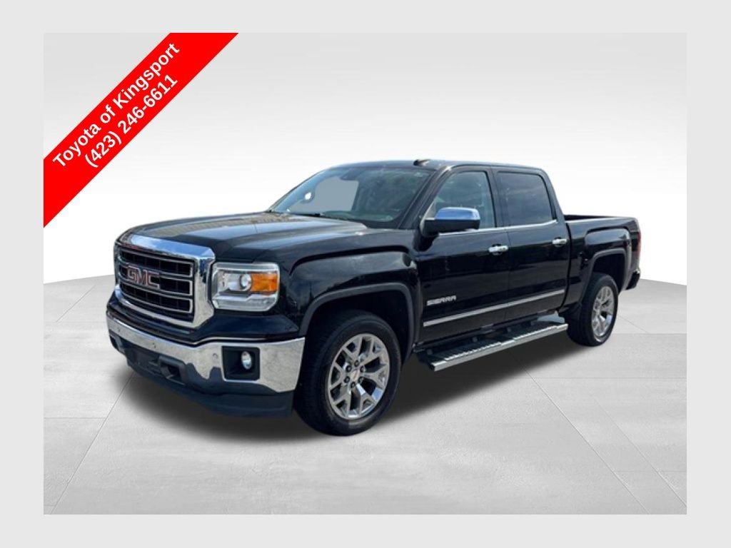 Used 2015 GMC Sierra 1500 SLT w/ SLT Crew Cab Value Package RWD image 1