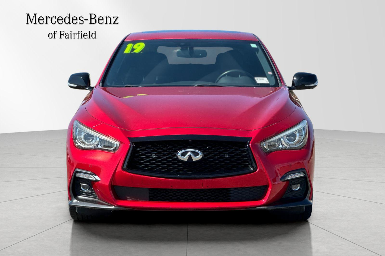 Used 2019 INFINITI Q50 Red Sport 400 w/ Sensory Package RWD image 10