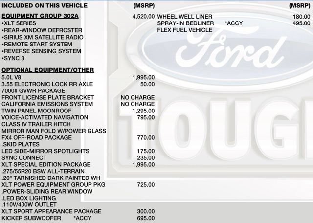 Used 2018 Ford F150 XLT w/ Equipment Group 302A Luxury AWD/4WD image 4