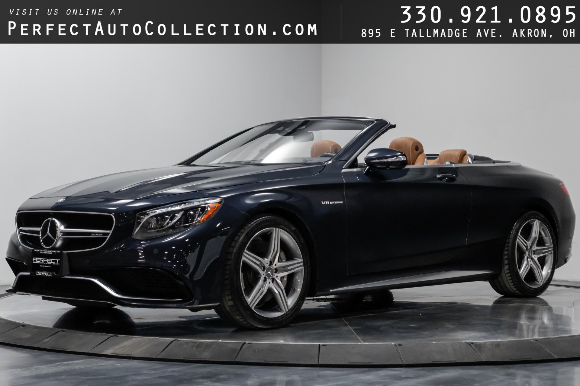 Used 2017 Mercedes-Benz S 63 AMG 4MATIC Cabriolet image 1