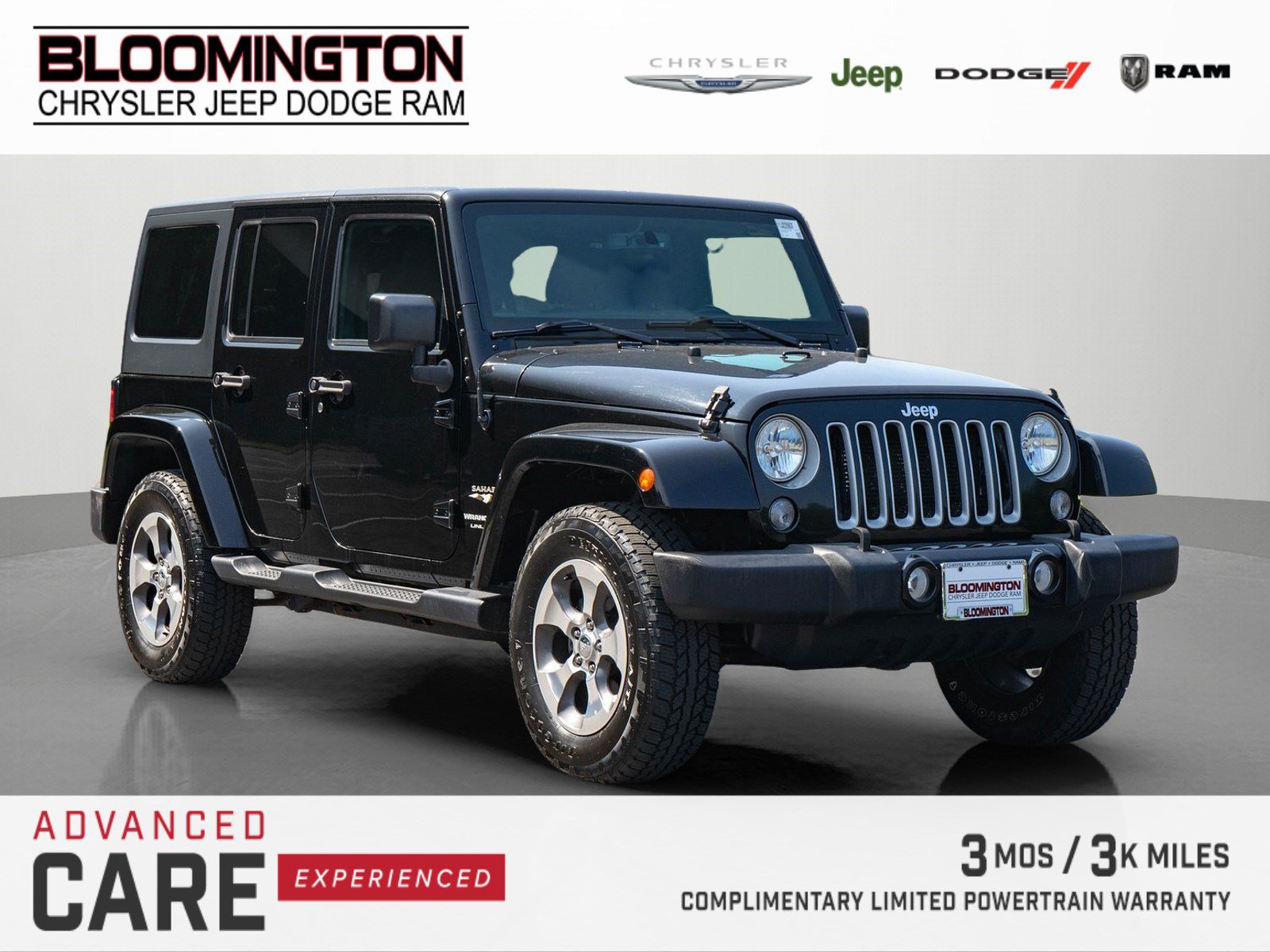 Used 2018 Jeep Wrangler Unlimited Sahara AWD/4WD image 1