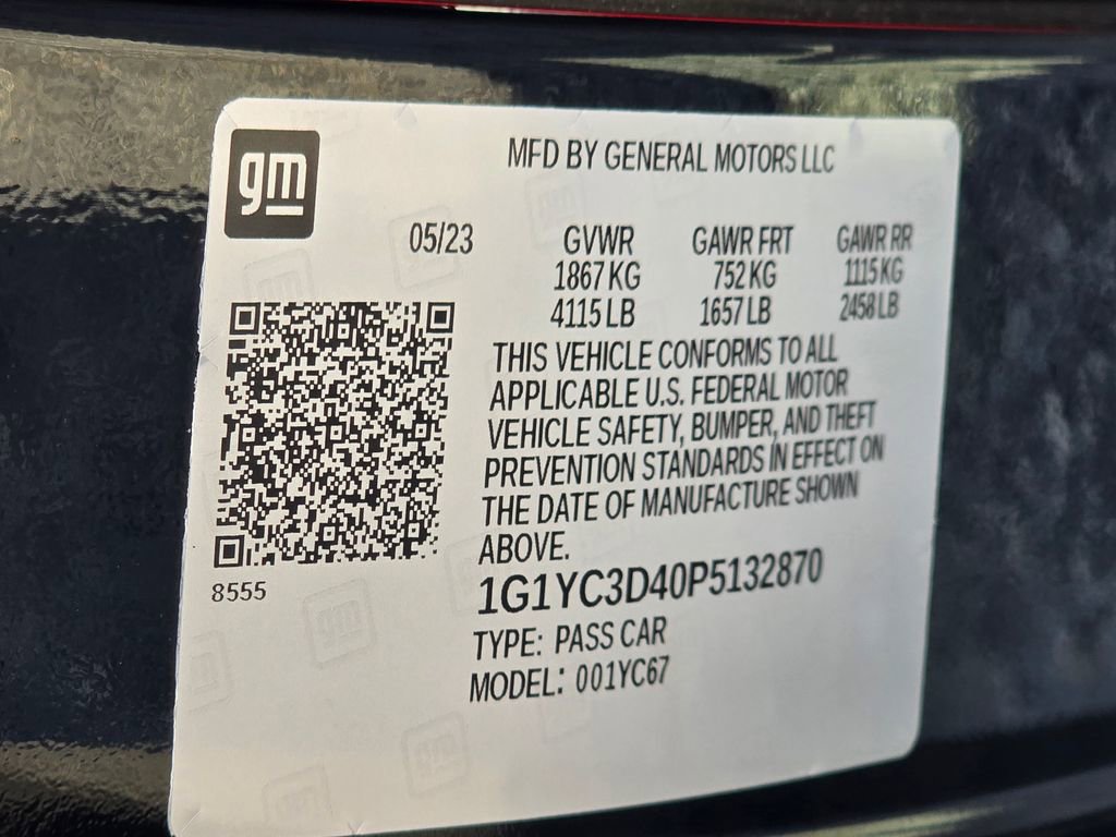 Used 2023 Chevrolet Corvette Stingray Premium Conv image 22