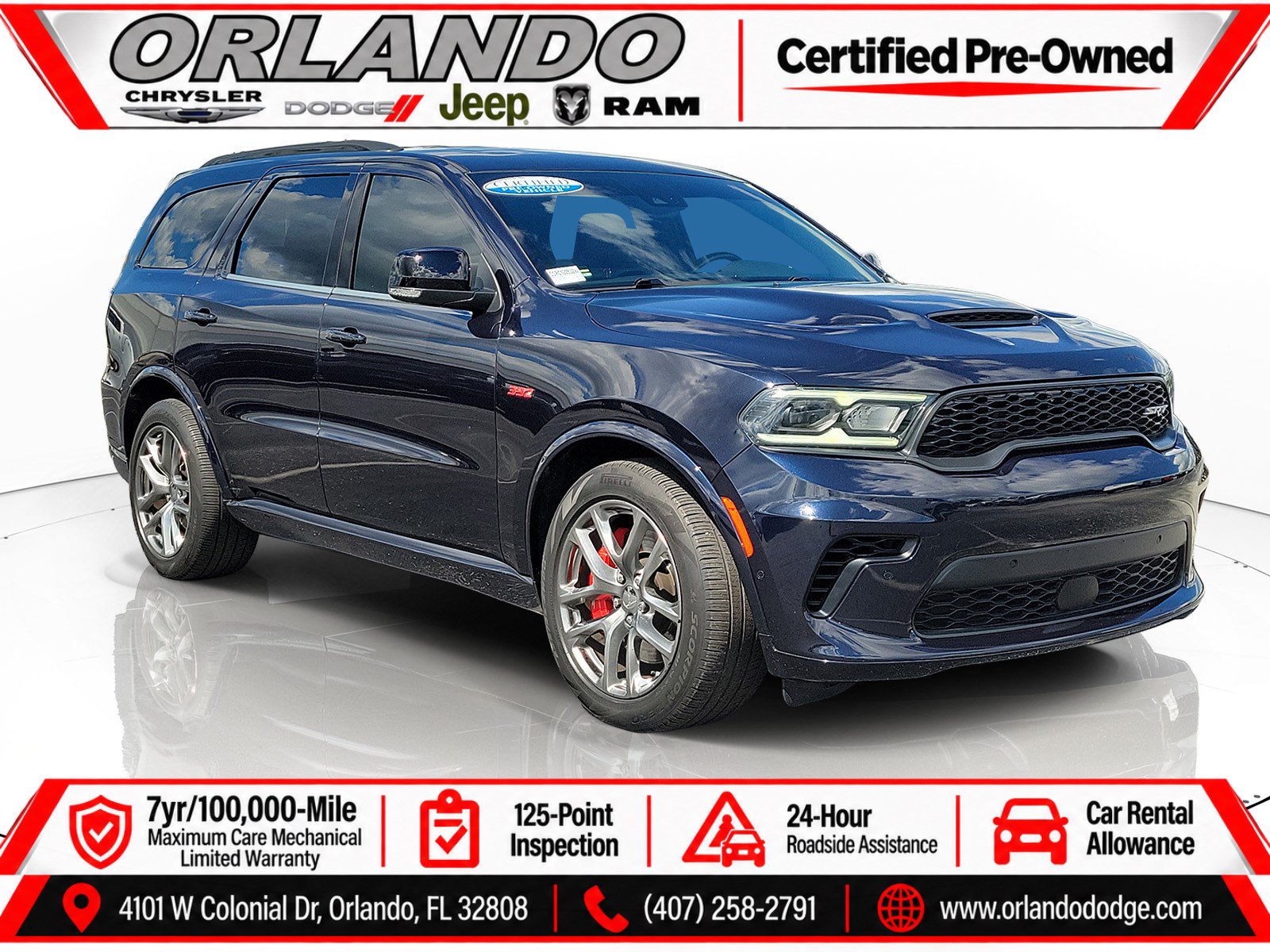 Used 2024 Dodge Durango SRT AWD/4WD image 3