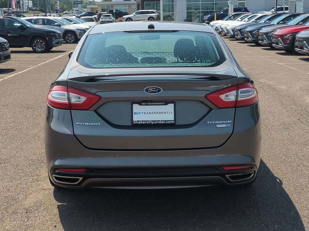Used 2013 Ford Fusion Titanium w/ Titanium Driver Assist Pkg AWD/4WD image 4