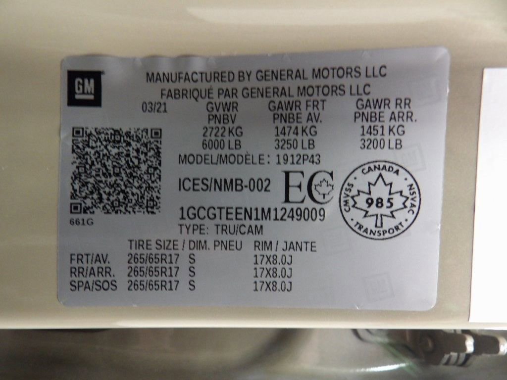 Used 2021 Chevrolet Colorado ZR2 w/ Colorado ZR2 Bison Edition image 58