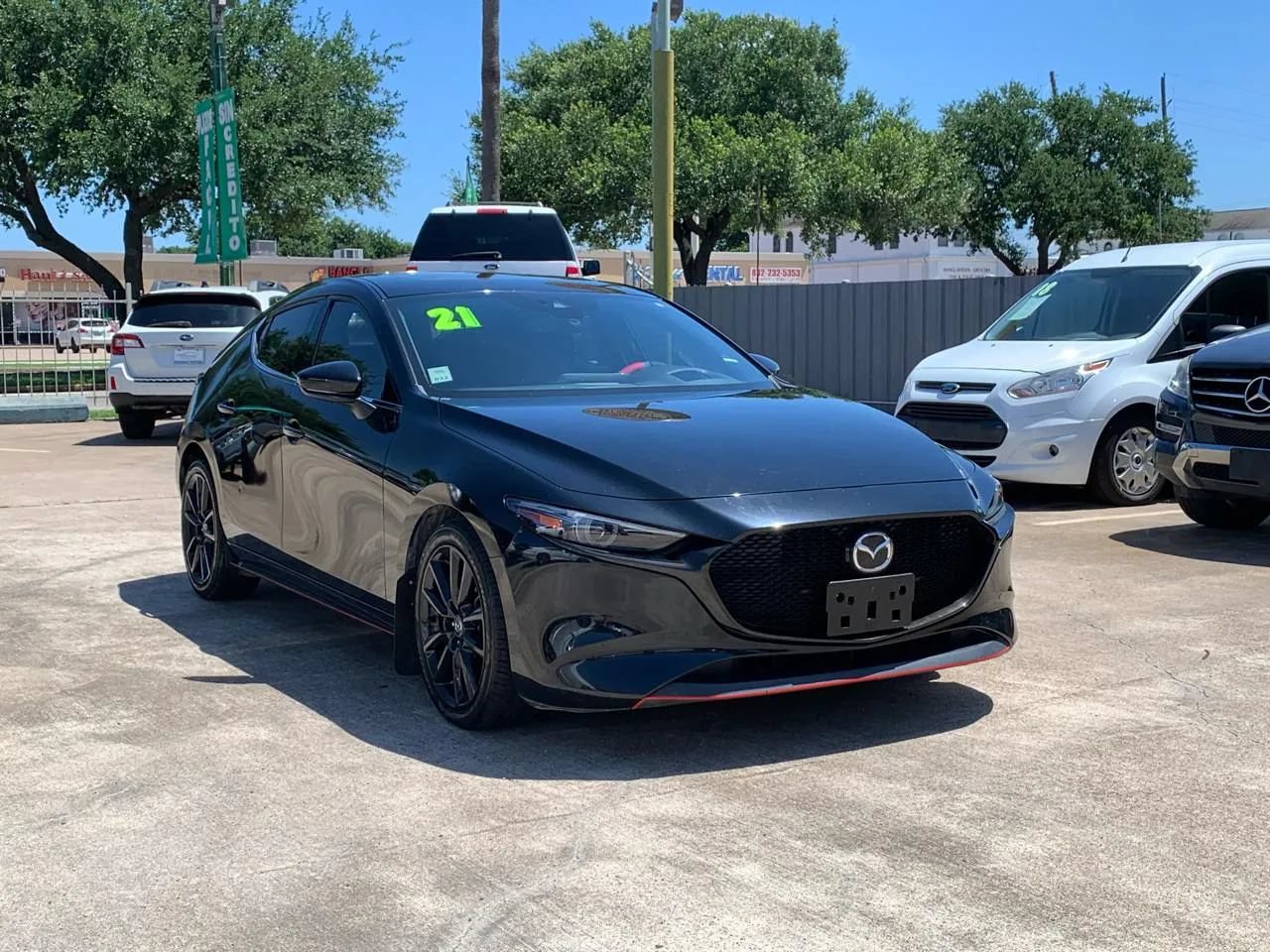 Used 2021 MAZDA MAZDA3 AWD 2.5 Turbo Hatchback image 3