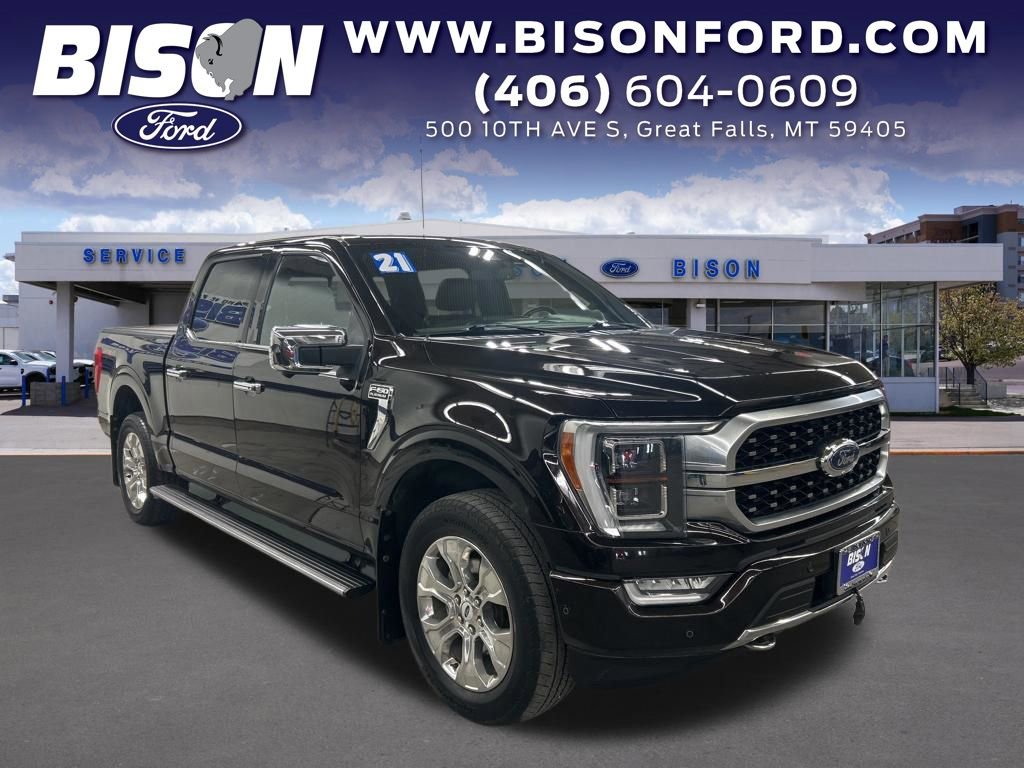 Used 2021 Ford F150 Platinum AWD/4WD image 1