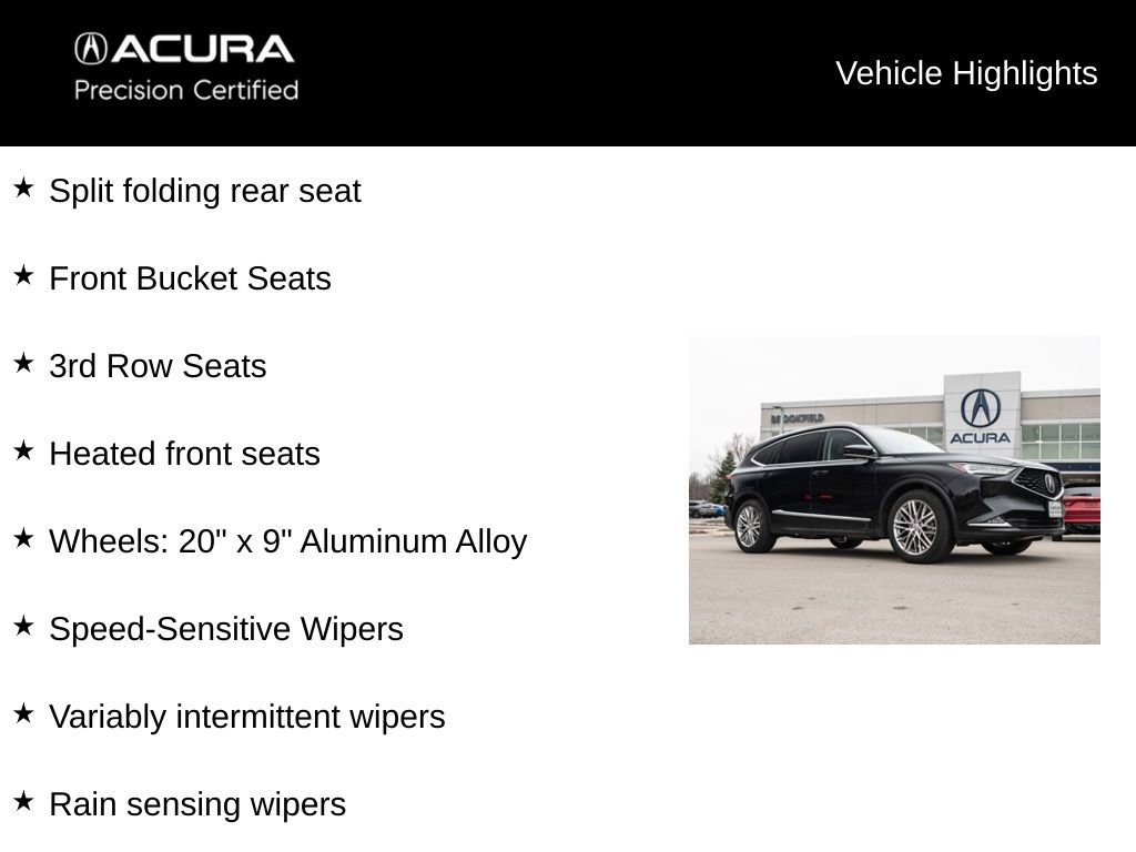Certified 2023 Acura MDX SH-AWD w/ Advance Package image 25