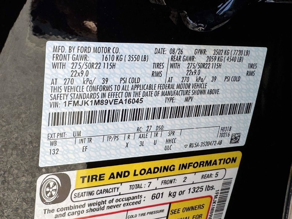 New 2027 Ford Expedition Max Platinum AWD/4WD image 29