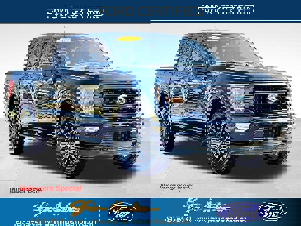 Certified 2023 Ford F150 XLT w/ Equipment Group 302A High image 1
