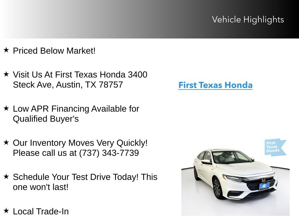 Used 2022 Honda Insight Touring image 10