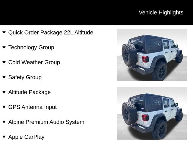 Used 2021 Jeep Wrangler Unlimited Sport AWD/4WD image 6