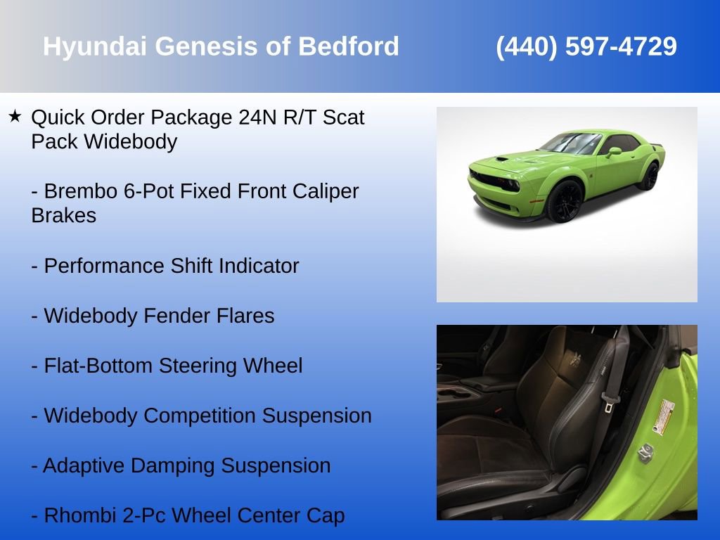 Used 2023 Dodge Challenger R/T Scat Pack RWD image 7
