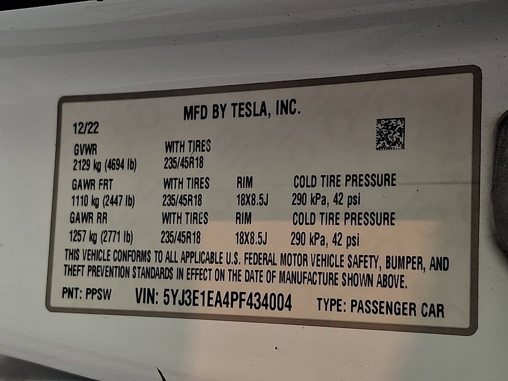 Used 2023 Tesla Model 3 Standard Range RWD image 26