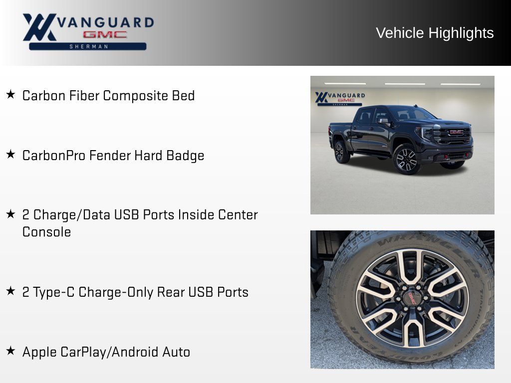 Used 2024 GMC Sierra 1500 AT4 w/ Technology Package AWD/4WD image 11