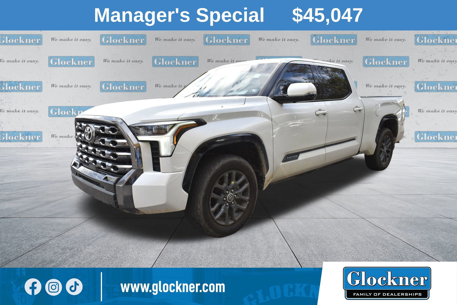 Used 2023 Toyota Tundra Platinum image 1