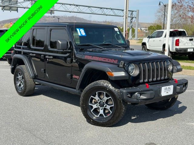 Used 2018 Jeep Wrangler Unlimited Rubicon AWD/4WD image 1