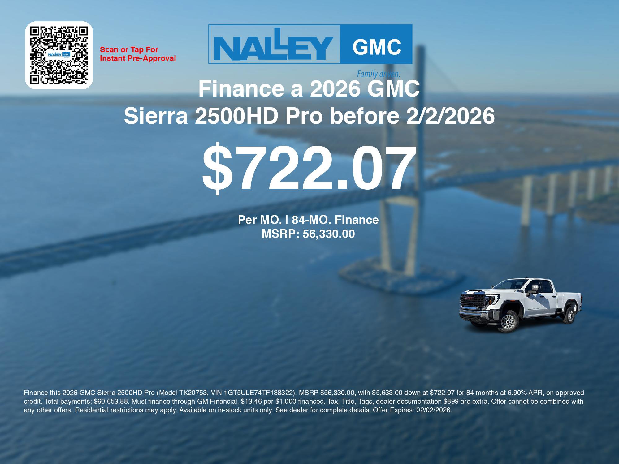New 2026 GMC Sierra 2500 Pro w/ Convenience Package image 7