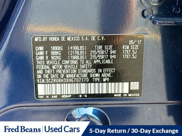 Used 2017 Honda HR-V LX image 34