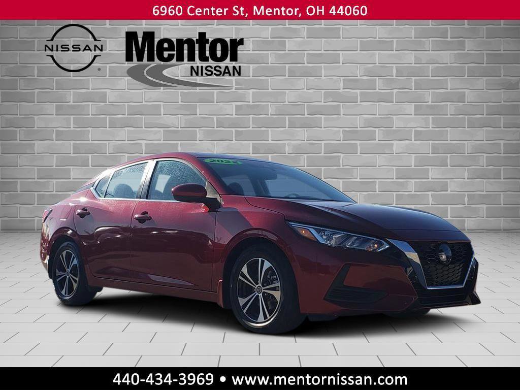 Certified 2022 Nissan Sentra SV image 1
