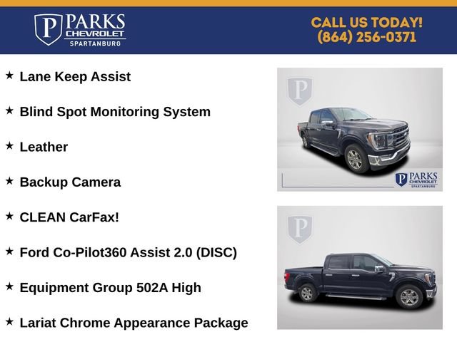 Used 2022 Ford F150 Lariat w/ Equipment Group 502A High RWD image 5